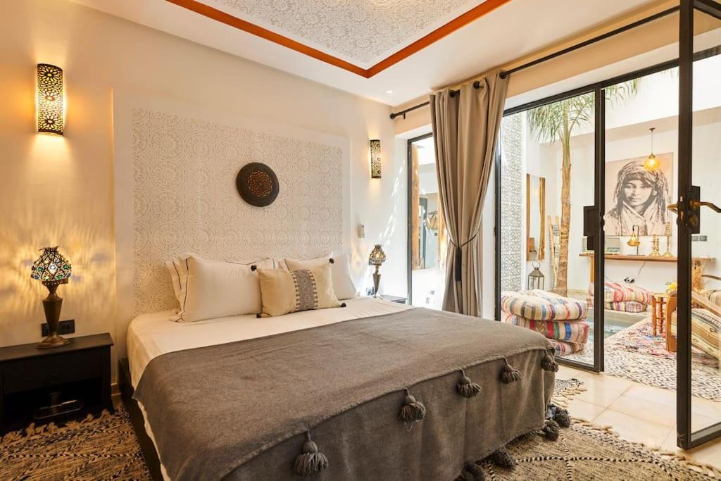 Riad Miloud En Exclusivite 10 P Au Coeur De La Medina Marrakesh Exterior photo